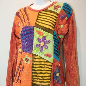 NWOT Vision of Tibet Boho Shirt